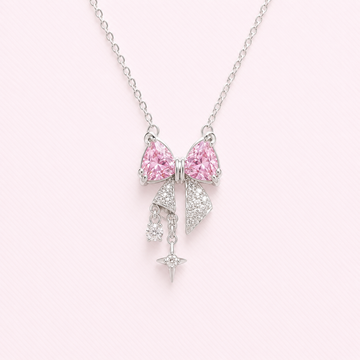 Lumen Bow Pendant Necklace