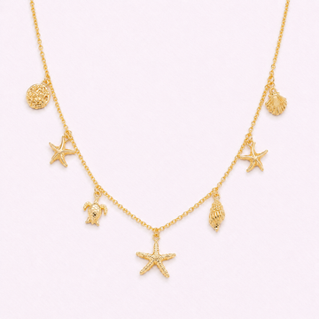 Flora Ocean Choker Necklace