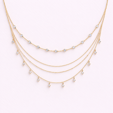 Lumen Four Layer Necklace