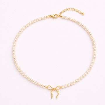 Auren Bow Choker Necklace