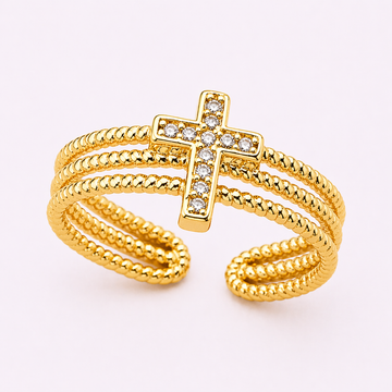 Velin Cross Ring