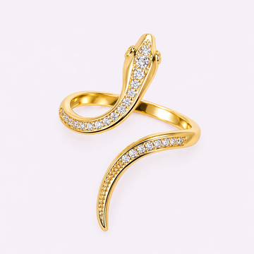 Flora Snake Ring
