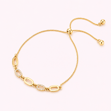 Velin Geometric Chain Bracelet
