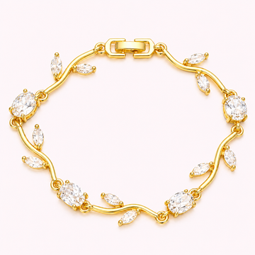 Flora Garland Tennis Bracelet
