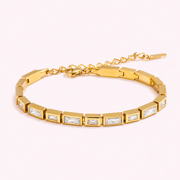 Lumen Rectangle Tennis Bracelet