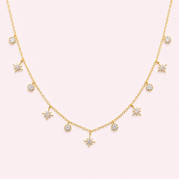 Estella Mini Stars Choker Necklace